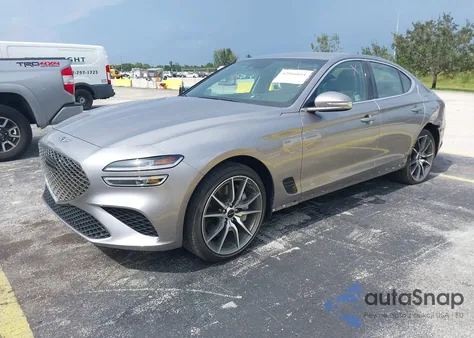 2025 Genesis G70 Sport Prestige z USA, uszkodzony, nr VIN KMTG34SC3SU149214